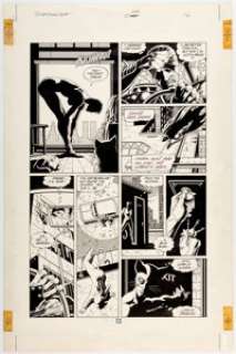Paul Gulacy and Terry Austin Batman: Legends of the Dark Knight #13 Story Page 16 Original Art (DC, 1990).... | Heritage