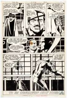 - George Pérez and John Beatty Justice League of America #192 Story Page 25 Red Tornado and Aquaman Original Art (DC...