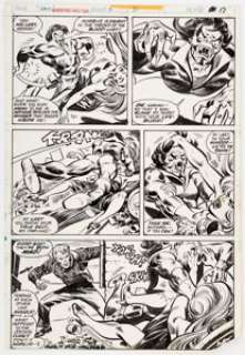 Frank Robbins and Vince Colletta Fear #31 Story Page 11 Original Art (Marvel Comics, 1975).... | Heritage