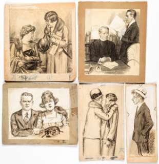 William E. Hill Among Us Mortals-related Original Drawings Group of 24 (New York Tribune and Other Newspapers, 192... (Total: 24 Original Art) | Heritage