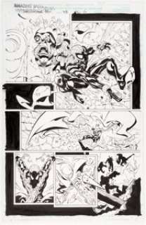  - Steve Skroce and Bud LaRosa Amazing Spider-Man #418 Story Page 6 Original Art (Marvel, 1996)....