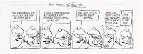 Jim Toomey Sherman’s Lagoon Daily Comic Strip Original Art dated 4-13-96 (Creators Syndicate, 1996)... | Heritage