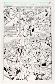Alan Davis and Mark Farmer Excalibur #45 Page 8 Original Art (Marvel, 1991).... | Heritage
