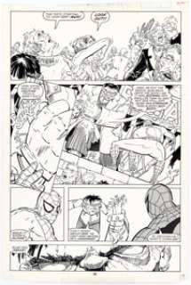 Jeff Purves and Terry Austin The Incredible Hulk #349 Story Page 19 Original Art (Marvel, 1988).... | Heritage