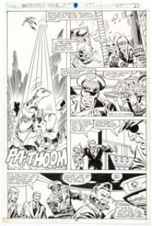 Sal Buscema and Mike Esposito Incredible Hulk #236 Page 21 Original Art (Marvel, 1979).... | Heritage