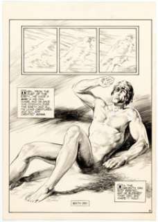 Joe Kubert and Nestor Redondo DC Treasury Edition: The Bible Page #8 Original Art (DC Comics, 1975).... | Heritage