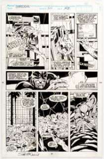  - Scott McDaniel Bud La Rosa Daredevil #306 Page 21 Original Art (Marvel Comics, 1992)....
