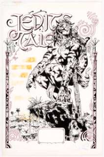 David Boller Legends of Jedit Ojanen: On the World of Magic: the Gathering #1 Splash Page 1 Original Art (Acclaim/...