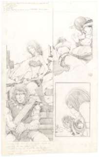 Barry Smith Aspect #2 "Tales of Hyperborea" Story Page 3 Preliminary Original Art (c. early 1970s). ... | Heritage