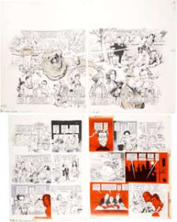 Mort Drucker MAD #290 Complete 6-Page Story "Grossbusters II" Original Art (EC Comics, 1989).... (Total: 6 Original Art) | Heritage