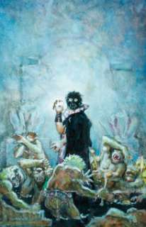 Don Maitz The Claw of the Conciliator Preliminary Paperback Book Cover Original Art (Timescape Books,1981)....