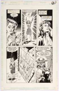 Dave Simons and Bob Downs Dragonlance #21 Story Page 5 Original Art (DC, 1990)....