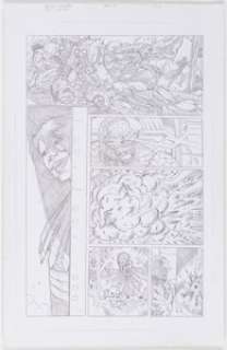 Netho Diaz Justice League #23.1 "Darkseid" Story Page 14 Original Art (DC Comics, 2013)....