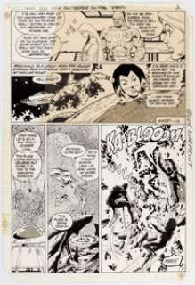 Keith Giffen and Larry Mahlstedt The Legion of Super-Heroes #293 Story Page 3 Original Art (DC, 1982).... | Heritage