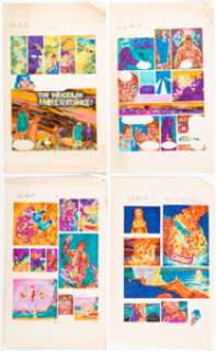 Richard Corben Creepy #56 and #57 Original Art and Production Materials Group of 92 (Warren, 1973).... (Total: 92 Illustration Art) | Heritage