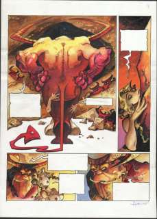 Azpiri, Alfonso | Original page (p.9)  - Carpe Diem en Enfer | Catawiki