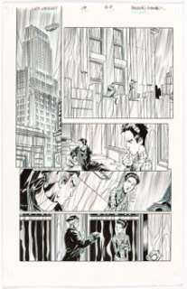 David Baldeon and Rick Magyar Web Warriors #9 Story Page Original Art Group of 9 (Marvel, 2016). Nine pages from -