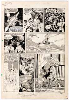 Dave Cockrum, Neal Adams and the Crusty Bunkers Marvel Preview#1 Story Page 3 Original Art (Marvel, 1975). The - | Heritage