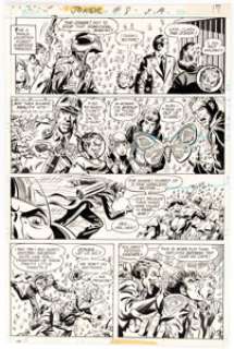 Irv Novick and Tex Blaisdell Joker  #8 Story Page 19 Original At (DC, 1976). The Clown Prince of Crime releases - | Heritage