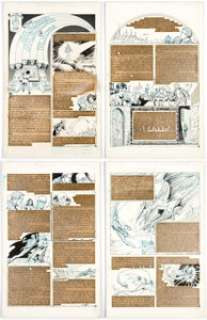 Murphy Anderson Strange Adventures #226 Complete 8-Page Story Adam Strange Original Art (DC, 1970).... (Total: 8 Original Art) | Heritage