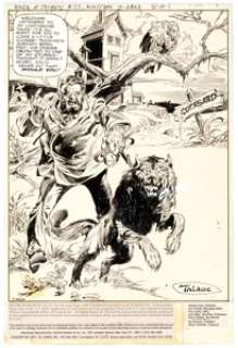 Gerry Talaoc House of Secrets #153 Splash Story Page 1 Original Art (DC, 1978).... | Heritage