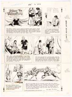 John Cullen Murphy Prince Valiant #2471 Sunday Comic Strip Original Art dated 6-17-84 (King Features Syndicate, 1984).... | Heritage