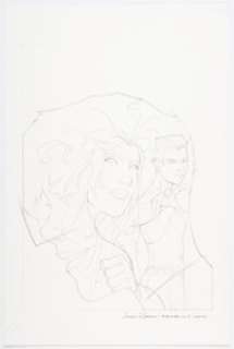 Jimmie Robinson - Bomb Queen III The Good, the Bad & the Lovely #1 Cover Original Art (Image, 2007).