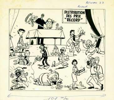 GOTLIB Marcel Illustration réalisée pour la calen… | Vermot et Associés