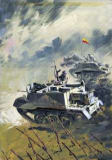 Graham Coton - War Picture Library cover #1926 ‘The Brotherhood of Assassins‘ (Signed)