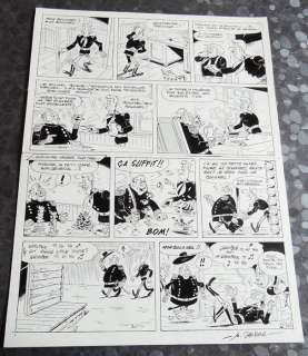 Janvier, Michel | Planche originale Ã  l’encre de Chine  - Rantanplan | Catawiki