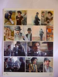 Le Hénanff, Fabrice | Planche originale en couleurs directes  - Modigliani  - (2014) | Catawiki