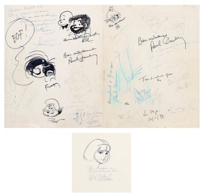 Collectif | Lot 418 - Illustration collective réalisée en novembre… | AZ auction