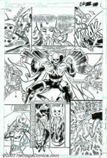 Todd McFarlane and Tony de Zuniga - Original Art for Infinity, Inc. #16, page 26 and #25, page 4 (DC, 1985/1986). - | Heritage