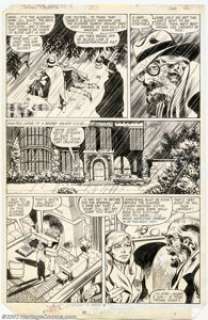 John Byrne - Original Art for Captain America #253 (Marvel, 1980). The slasher takes another victim in this - | Heritage
