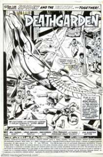 Dave Wenzel and Dan Green - Original Art for Marvel Team-Up #71, page 1 (Marvel, 1978). Great splash page from -