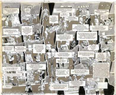 John Severin - Original Art Splash Page for Cracked #94 (Major Magazines, 1971). "Cracked Goes To The - | Heritage