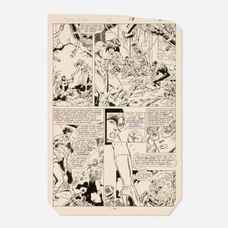 Mike Mignola and Gerry Talaoc, Alpha Flight #29 Story Page 10 Original Art (Marvel, 1985) | Landry Pop Auctions