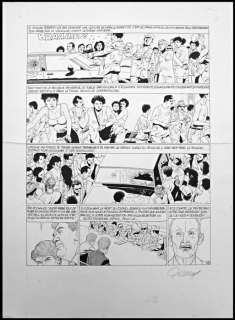 Renaud | Planche originale (p.5)  - Jessica Blandy T.14  - Cuba!  - (1998) | Catawiki