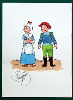 Geerts, Paul | Originele tekening in kleur  - Suske en Wiske  - De Raap Van Rubens | Catawiki