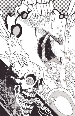 Jim Mahfood - The Goon: Them That Don‘t Stay Dead Issue 2 Page Cover