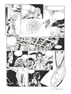 Sinisa BANOVIC - Planche originale 37 de Zodiaque tome 12 : L‘expérience du Poissons