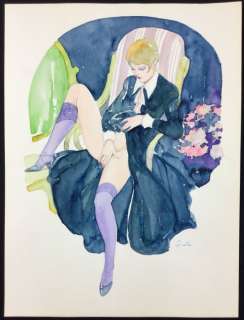 Frollo, Leone | original illustration "Mona Street" | Catawiki