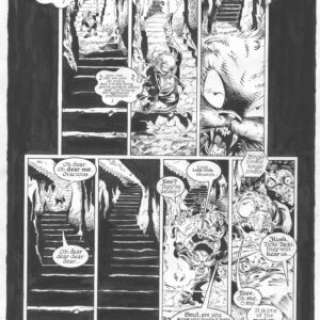 Greg Capullo | ANGELA – ISSUE 3 – PAGE # 1 – ORIGINAL ART PAGE | Greg Capullo