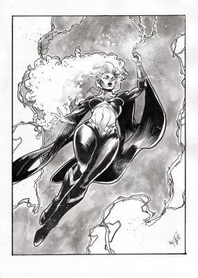 STORM FROM FEDERICA MANCIN (Currently on the Marvel Series Storm: Earth’s Mightiest Mutant) | Comix Art Studio