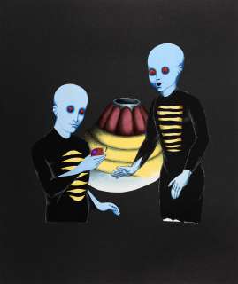 Topor Roland - "Il pianeta selvaggio", 1973 | Urania Casa d’Aste