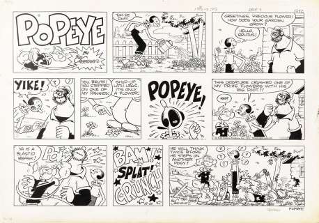 Sagendorf Bud - "Popeye", 1971 | Urania Casa d’Aste