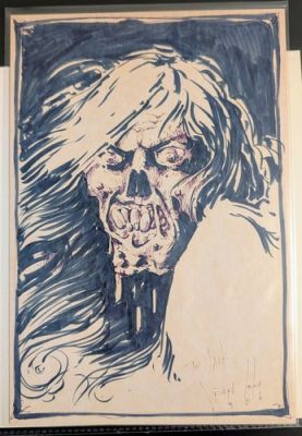 Vince Locke 1986 Original Art, Dead World Zombie RARE early work, 7 x 10 | eBay US (Buy It Now)