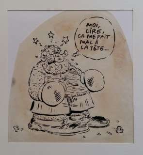 Vuillemin, Philippe | Dessin original  - Gag publié dans le catalogue Albin Michel | Catawiki