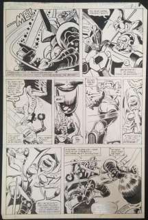 Rich Buckler. Micronauts. Annual Page. #2 | Weiss Auctions