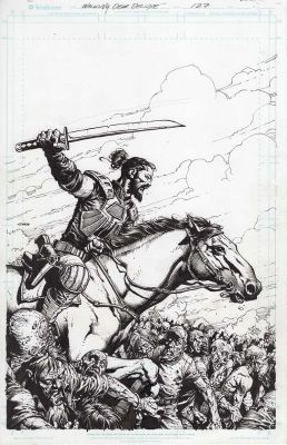 David Finch | Walking Dead Deluxe #127 Cover | Essential Sequential